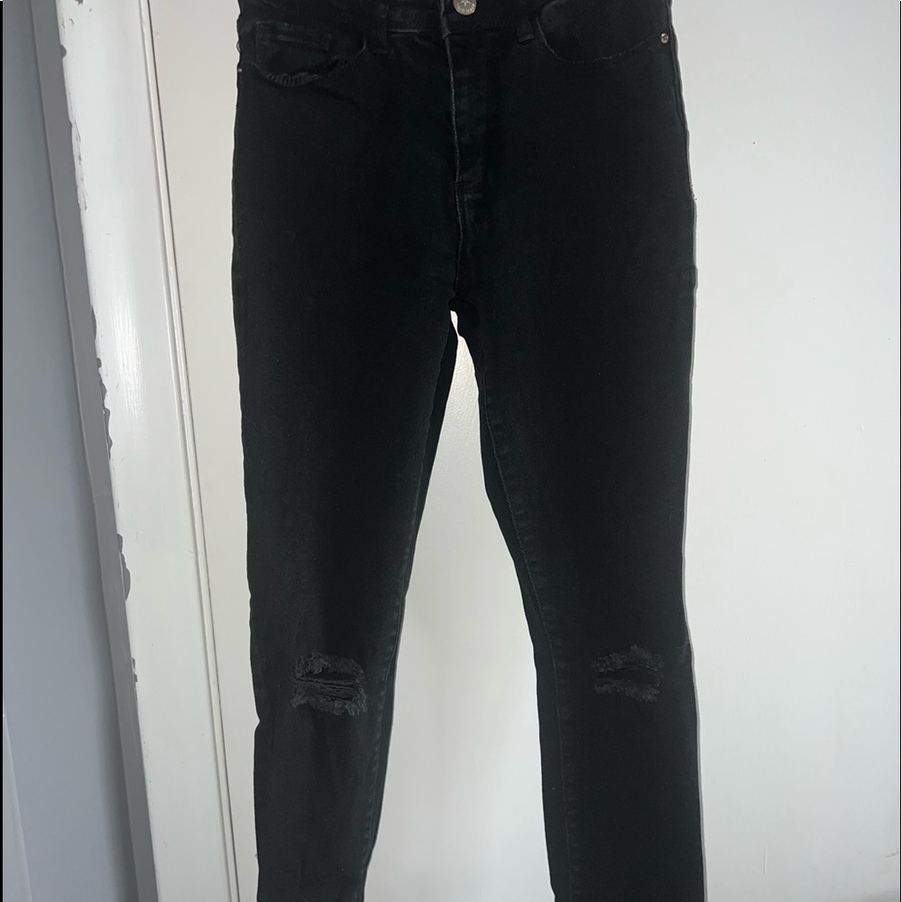 Black Ripped Jeans